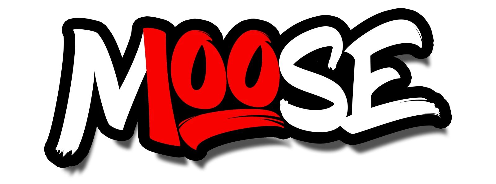 M100SE, the original Moose mark, with the 100 drawn into the M